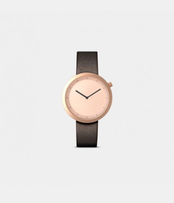 Circular facet watch